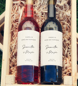 Minimalist Wine Bottle Label Template | Modern Wedding Wine Label | Custom Wine Label | Wedding Wine Favor