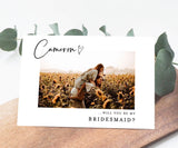 Will You Be My Bridesmaid | Bridesmaid Photo Card