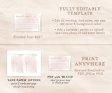Fiesta Baby Shower Advice Card Template | Well Wishes Prayers for Parents