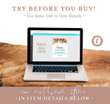 Fall Wedding Social Distance Signs | Please Wear A Mask Wedding Sign
