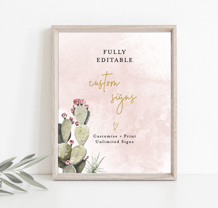 Fiesta Shower Signage | Fiesta Bridal Shower Sign