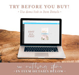 Fiesta Shower Thank You Shower Favor Tag | Editable Favor Tag Template