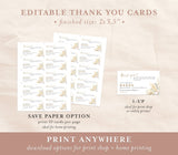 Pampas Grass Small Business Thank You Card | Boutique Thank You Template