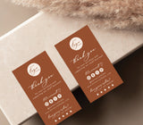 Terracotta Small Business Thank You Card | Boutique Thank You Template