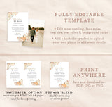 Fall Shower By Mail Invitation | Autumn Baby Shower Invite