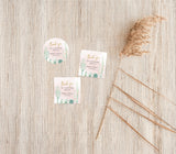 Fiesta Shower Thank You Shower Favor Tag | Editable Favor Tag Template