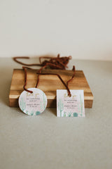 Fiesta Shower Thank You Shower Favor Tag | Editable Favor Tag Template