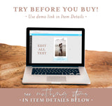 Save the Date Text Invite Template | Minimalist Save the Date