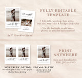 Photo Save the Date Template | Minimalist Save the Date Template