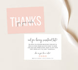 Small Business Thank You Card | Editable Thank You Card Template