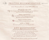 Pampas Grass Cards and Gifts Sign | Minimalist Wedding Sign Template
