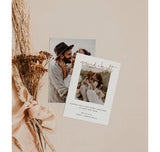 Married and Bright Christmas Card | Minimalist Christmas Photo Card