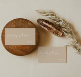 Modern Beige Wedding Bundle Template | Editable Minimalist Wedding Templates