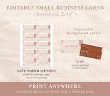 Modern Small Business Thank You Card | Boutique Thank You Template
