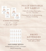 Hand Sanitizer Labels | Share Love Not Germs