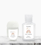 Hand Sanitizer Labels | Share Love Not Germs 