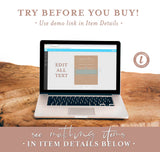 Certificate of Marriage Template | Minimalist Wedding Certificate