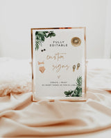Tropical Bachelorette Party Sign | Beach Bachelorette Party Sign