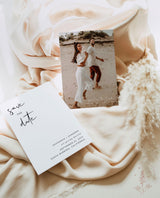Photo Save the Date Template | Minimalist Save the Date Template