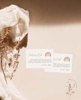 Rainbow Enclosure Card | Books for Baby Card