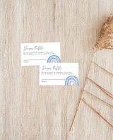 Diaper Raffle Card Template | Gender Neutral Diaper Raffle Ticket