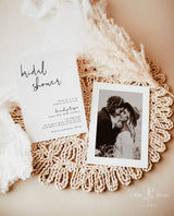 Minimalist Bridal Shower Invite | Modern Bridal Shower Invites