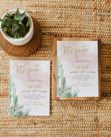 Desert Bridal Shower Invitation | Fiesta Bridal Shower Invite