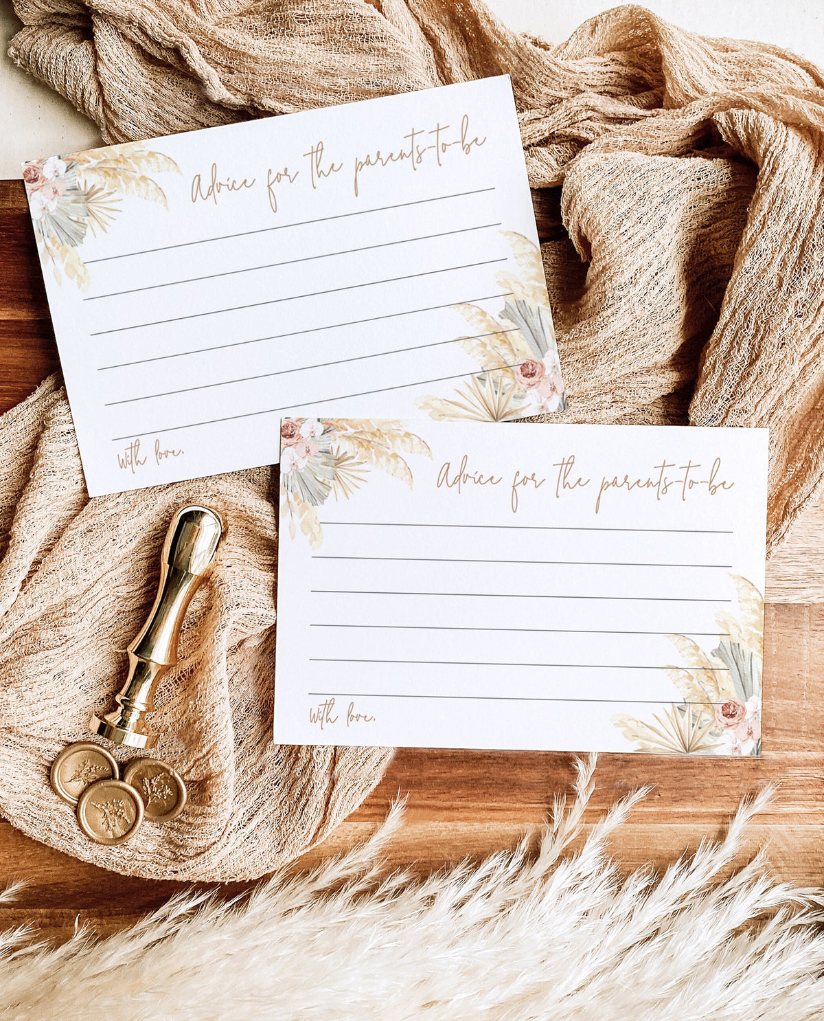 Pampas Grass Advice for Parents Card | Advice for Mommy