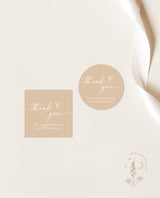 Small Business Thank You Sticker | Boho Business Package Sticker