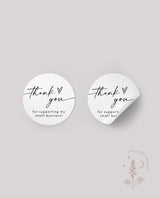 Small Business Thank You Sticker | Boho Business Package Sticker