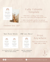Rainbow Baby Shower Invitation | Gender Neutral Shower Invite