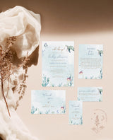 Ocean Baby Shower Invitation | Boy Baby Shower Bundle