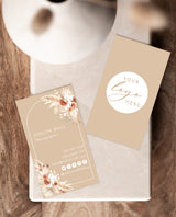 Modern Small Business Card Template | Boutique Business Card Template