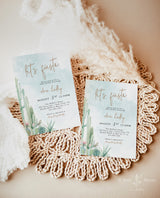 Fiesta Baby Shower Invitation Template | Boy Baby Shower Invite
