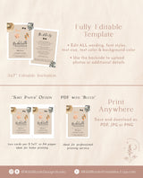 Tropical Bachelorette Party Invite | Pam Springs Bachelorette Party