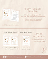 Tropical Bachelorette Party Editable Invitation | Pool Bachelorette Itinerary