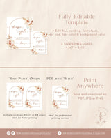 Diaper Raffle Baby Shower Sign | Boho Baby Shower Sign