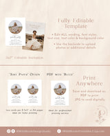 Graduation Party Invite Template | Minimalist Graduation Announcement