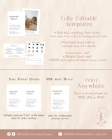 Minimalist Wedding Invitation Suite | Modern Minimalist Wedding