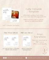 Graduation Party Invitation Template | Minimalist Graduation Announcement