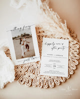 Photo Wedding Announcement | Photo Elopement Announcement 