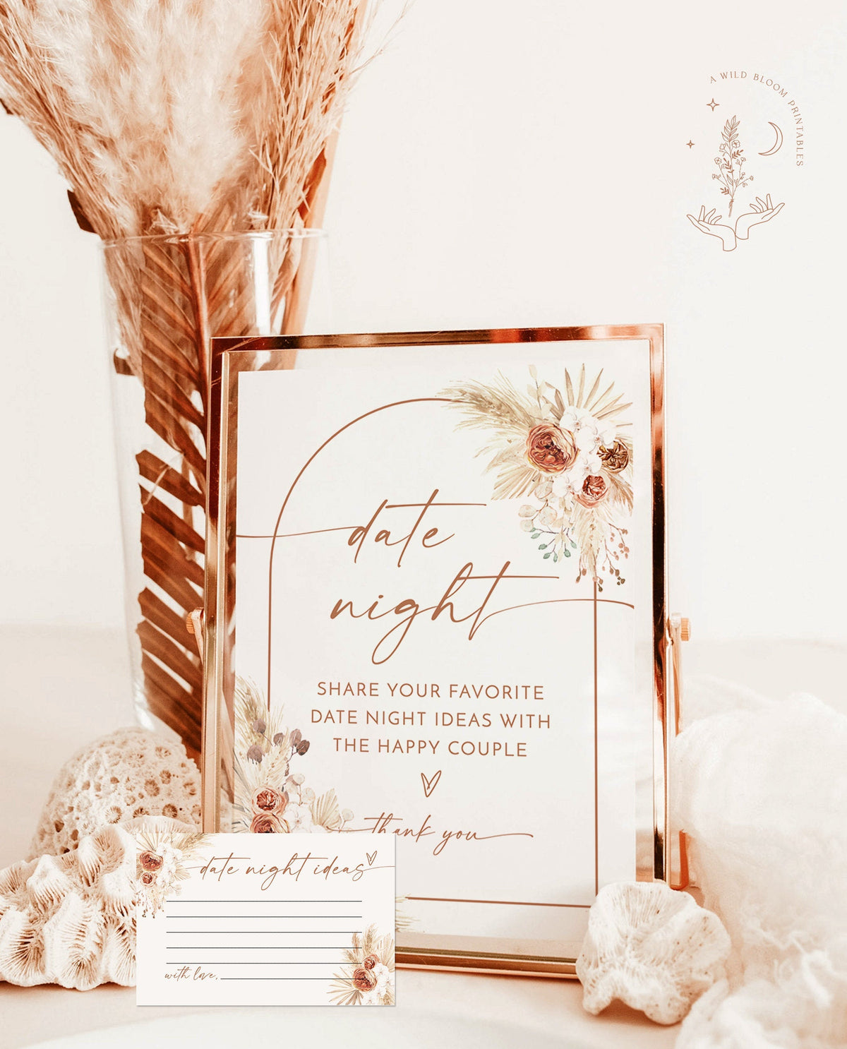 Bridal Shower Date Night Ideas | Date Night Ideas Sign