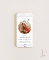 Digital Graduation Party Invite Template | Electronic Graduation Announcement