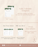 Bachelorette Party Game | Dirty Scattergories Bachelorette Game