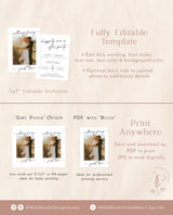 Photo Wedding Announcement | Photo Elopement Announcement