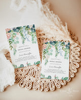 Bridal Shower Invitation | Greenery Bridal Shower Invite