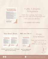 Retro Bachelorette Party Game Bundle | Dirty Bachelorette Party Game