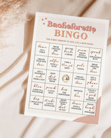 Retro Bachelorette Bingo Game | 70s Bachelorette Party 