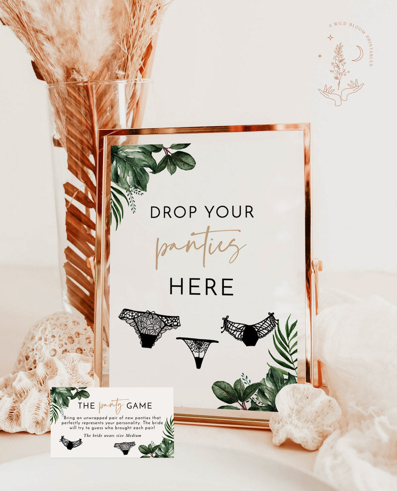 Bachelorette Party Game  Drop Your Panties Game – Wild Bloom