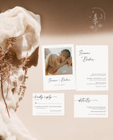 Minimalist Wedding Invitation Suite | Minimalist Wedding Invite